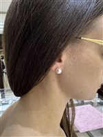 Orecchini Lux Gioielli Donna in Oro bianco Perla ORLKFWEI;BI - ORLKFWEI;BI